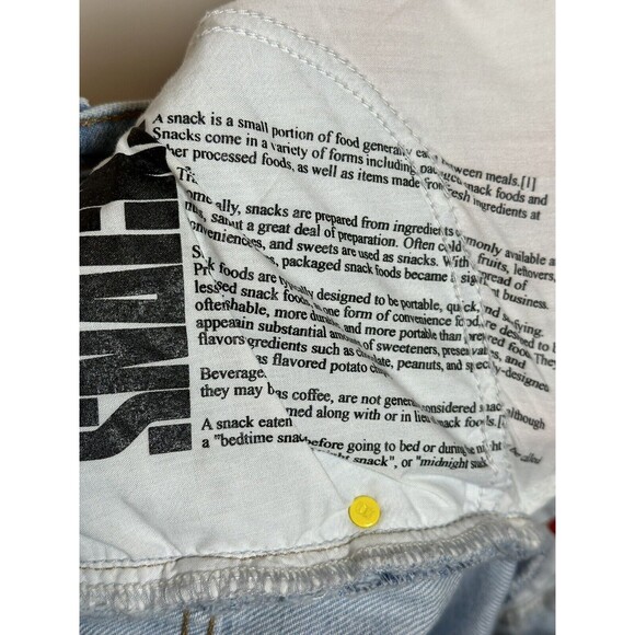 MOTHER SNACKS! High Waisted Double Stack Ankle Jeans In Just a nibble Size 29 - Picture 9 of 9